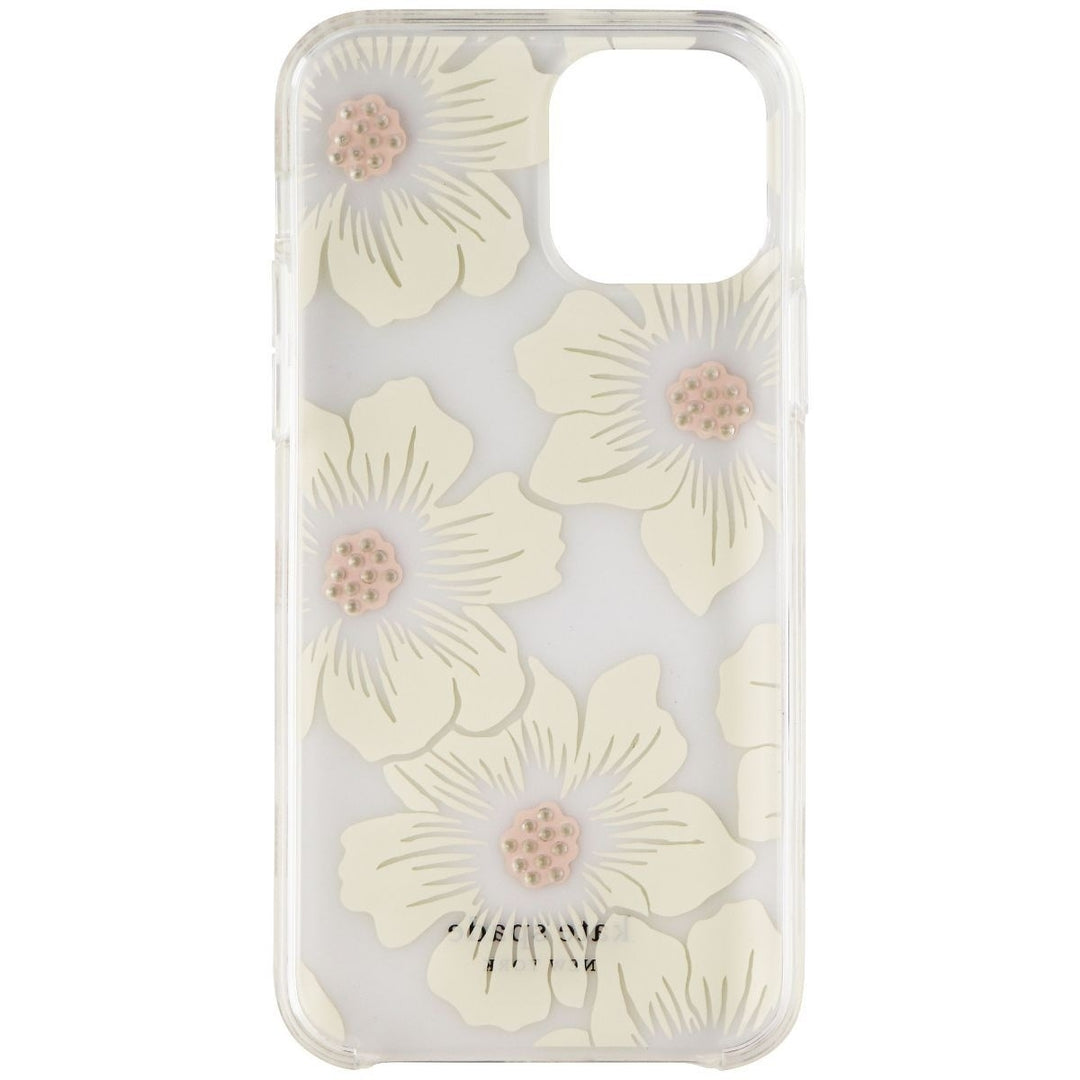 Kate Spade Protective Slim Case for iPhone 12 Pro and iPhone 12 - Hollyhock Floral Image 3