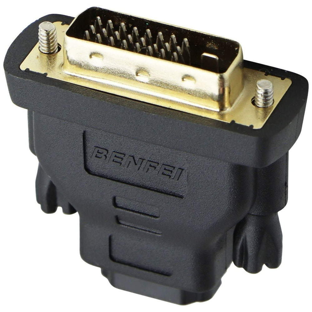 BENFEI DVI Male to HDMI Female Adapter - Black (PairSet of 2) Image 2