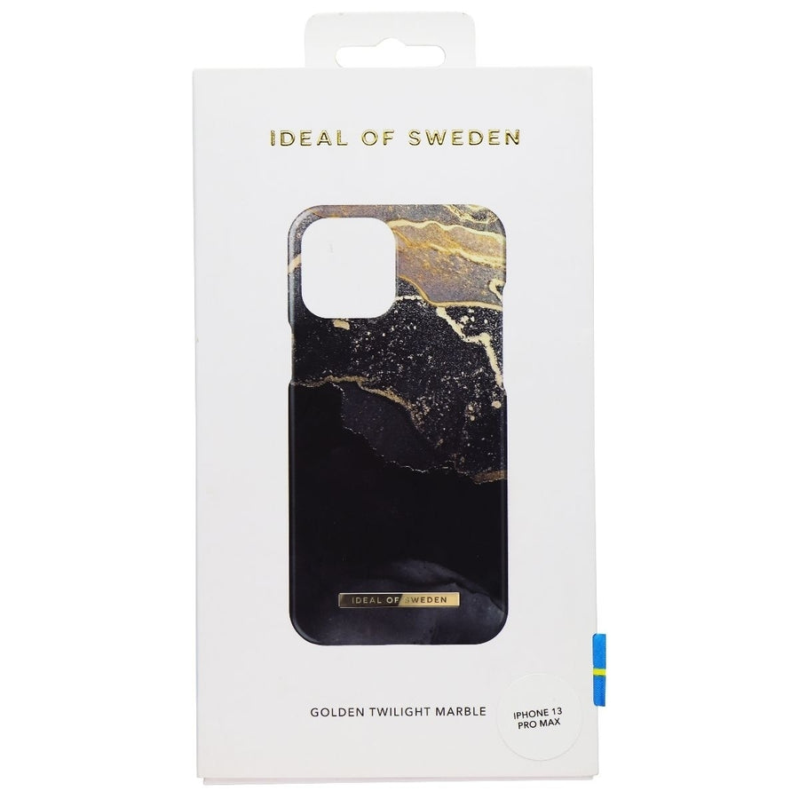 iDeal of Sweden Printed Case for iPhone 13 Pro Max - Golden Twilight Marble Image 1