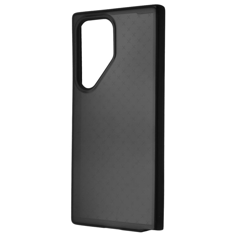 Tech21 Evo Check Flexible Gel Case for Samsung Galaxy S23 Ultra - Smoke/Black Image 1