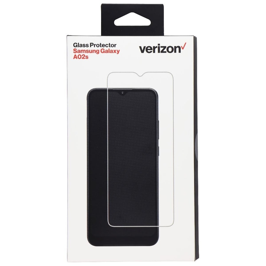 Verizon Glass Screen Protector for Samsung Galaxy A02s - Clear Image 1