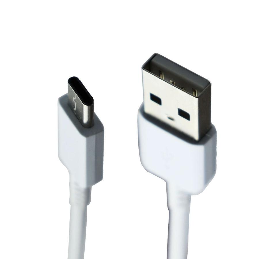 Samsung (2.5-Ft) USB-A to USB-C Charge and Sync Short Cable - White EP-DR170AWE (Refurbished) Image 1