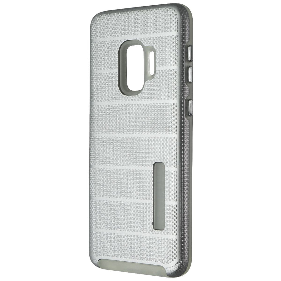 MyBat Advanced Armor Series Case for Samsung Galaxy S9 - Silver/Clear (Refurbished) Image 1