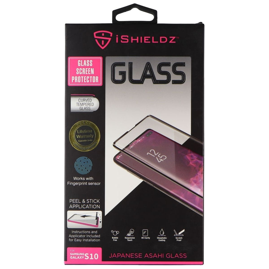 iShieldz Tempered Glass Screen Protector for Samsung Galaxy S10 - Clear (Refurbished) Image 1