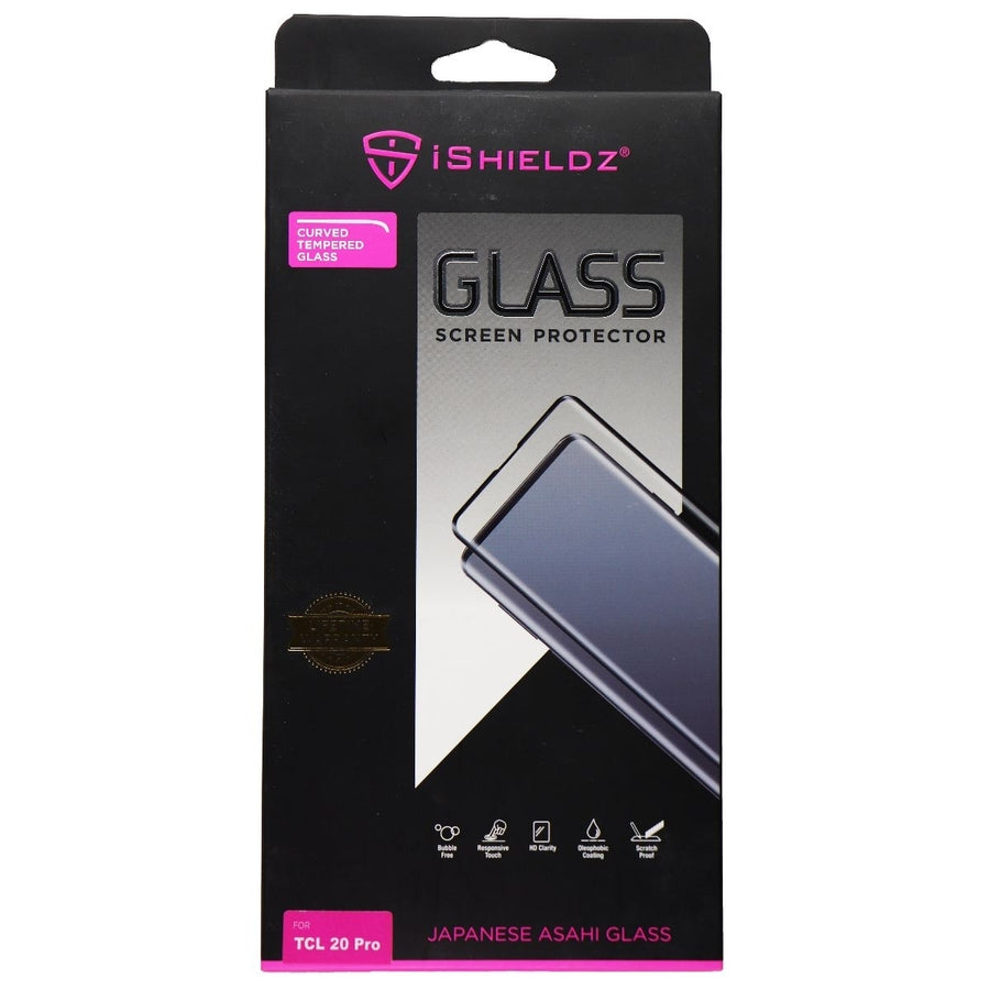 iShieldz Curved Tempered Glass Screen Protector for TCL 20 Pro - Clear (Refurbished) Image 1