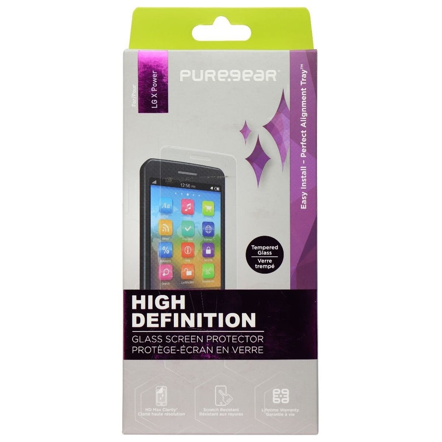PureGear High Definition Screen Protector for LG X Power (2016) - Clear (Refurbished) Image 1