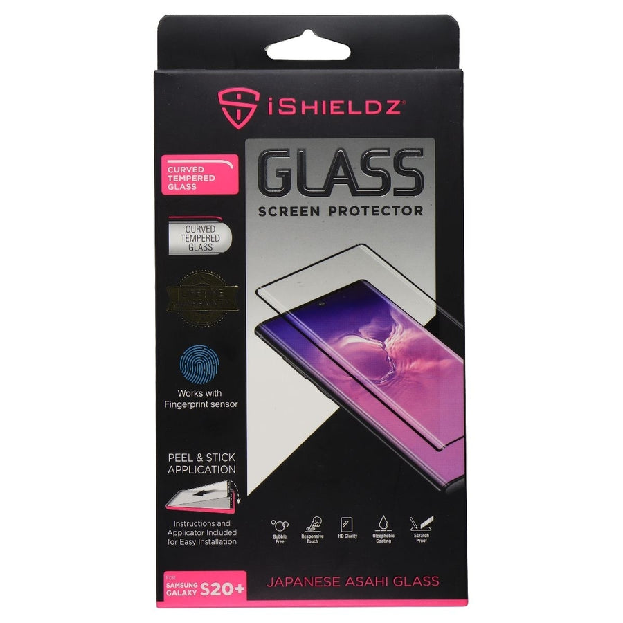 iShieldz Curved Tempered Glass Screen Protector for Samsung Galaxy (S20+) (Refurbished) Image 1