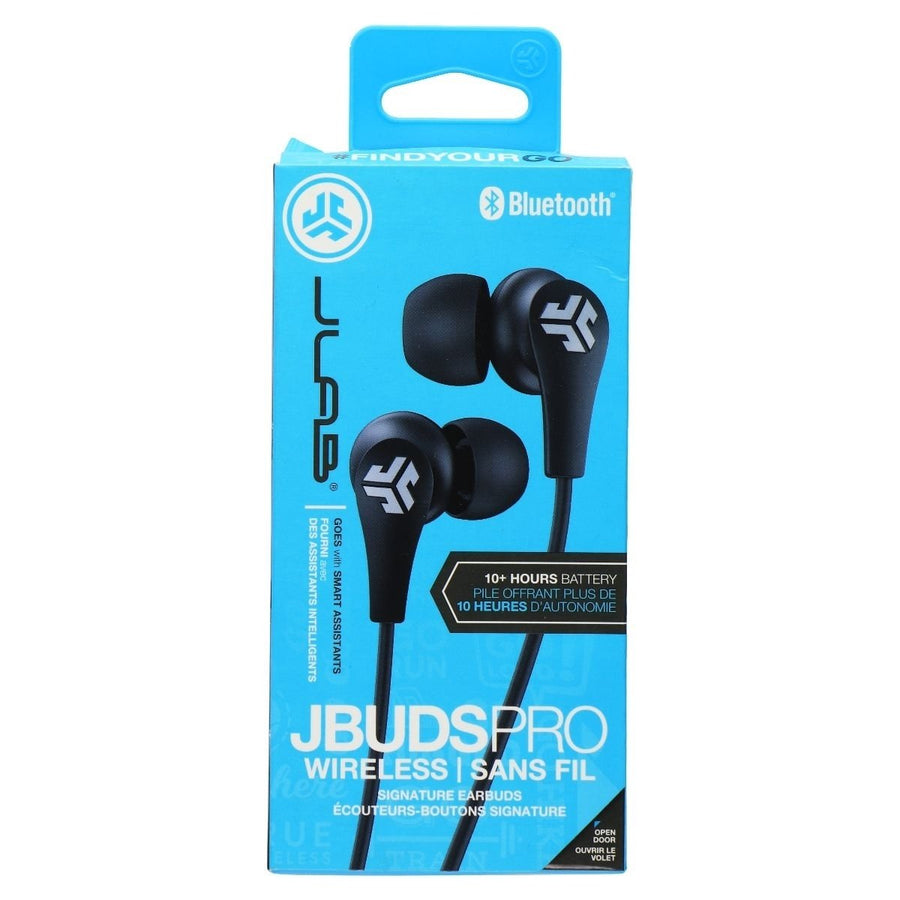 JLab Audio - JBuds Pro Signature Wireless Earbud Headphones - Black (Refurbished) Image 1
