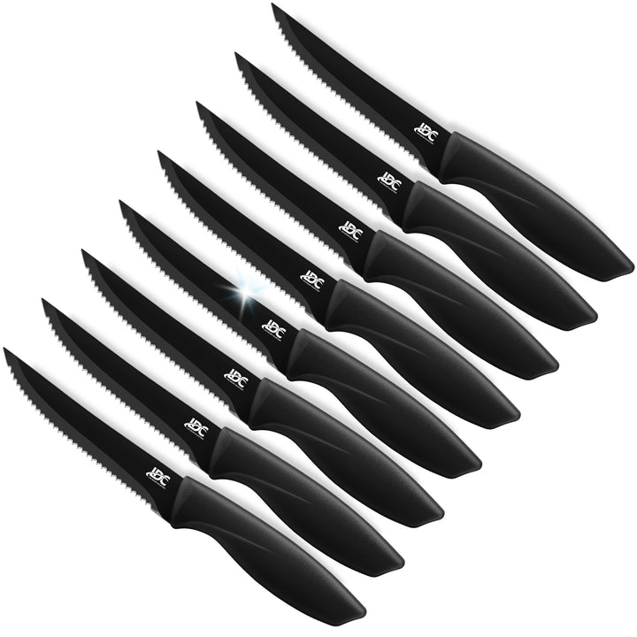 Set of 8 Steak KnivesStainless Steel and Nonstick Image 4