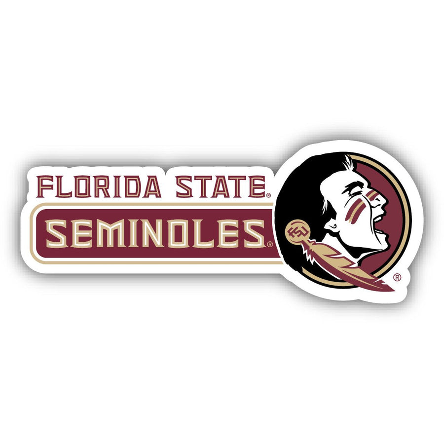 Florida State Seminoles 4-Inch Wide NCAA Durable School Spirit Vinyl Decal Sticker Image 1