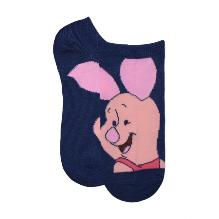 Winnie the Pooh and Friends 9-Pair No-Show Socks Image 3
