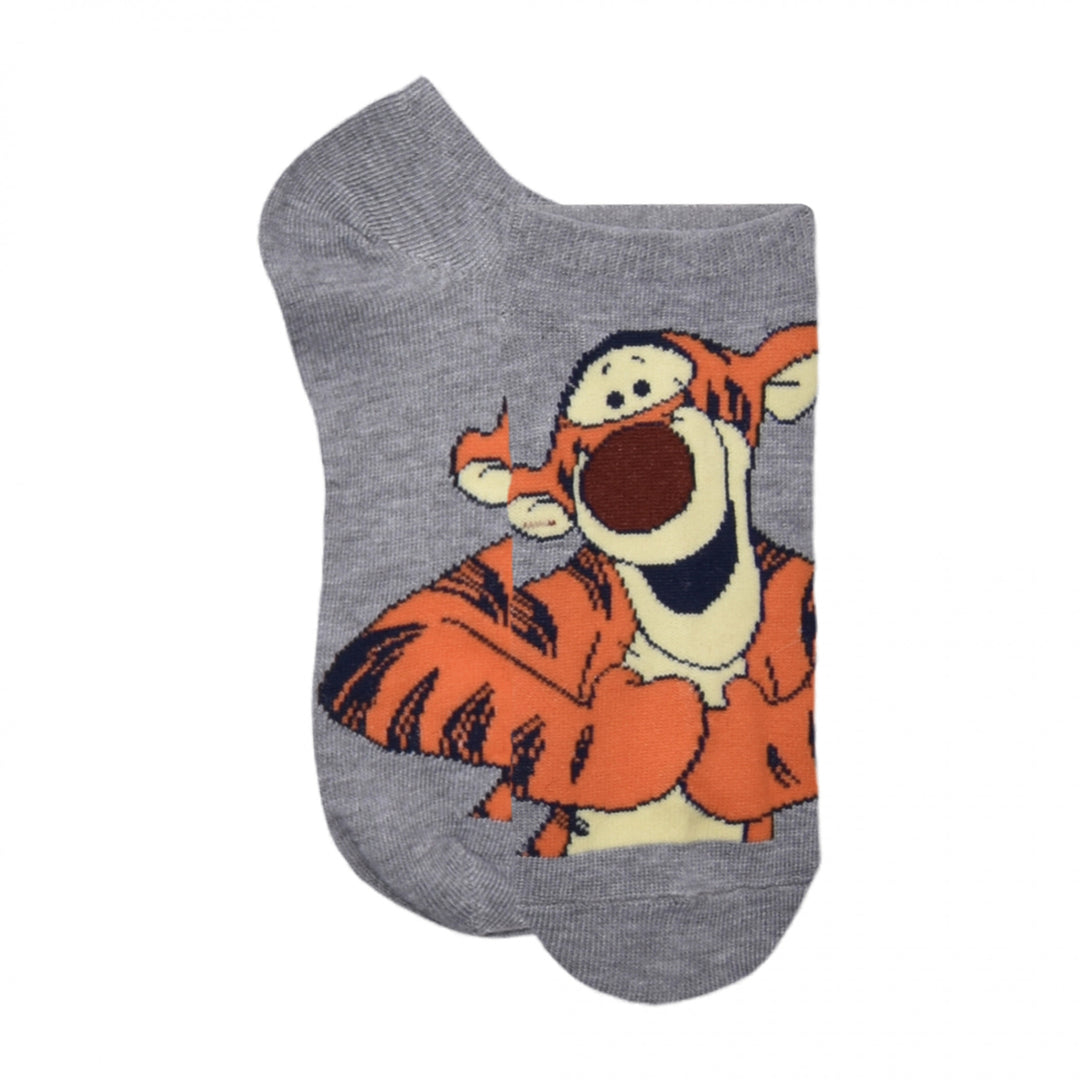 Winnie the Pooh and Friends 9-Pair No-Show Socks Image 4