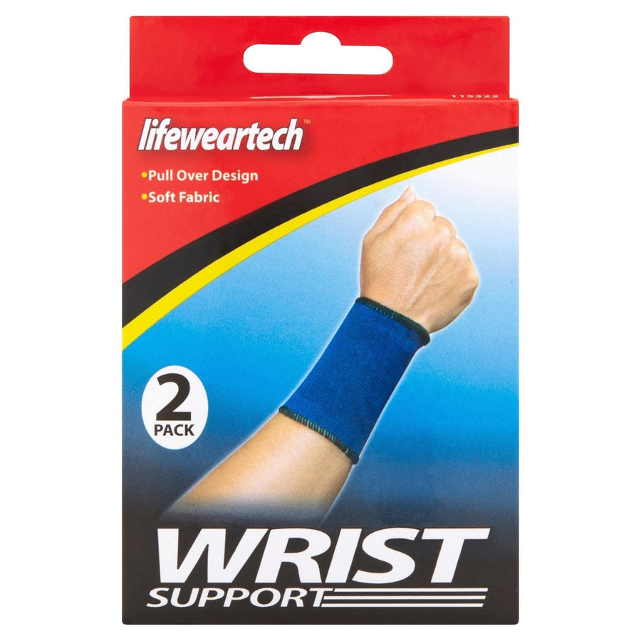2-Pack Elastic Wrist Support Band Image 1