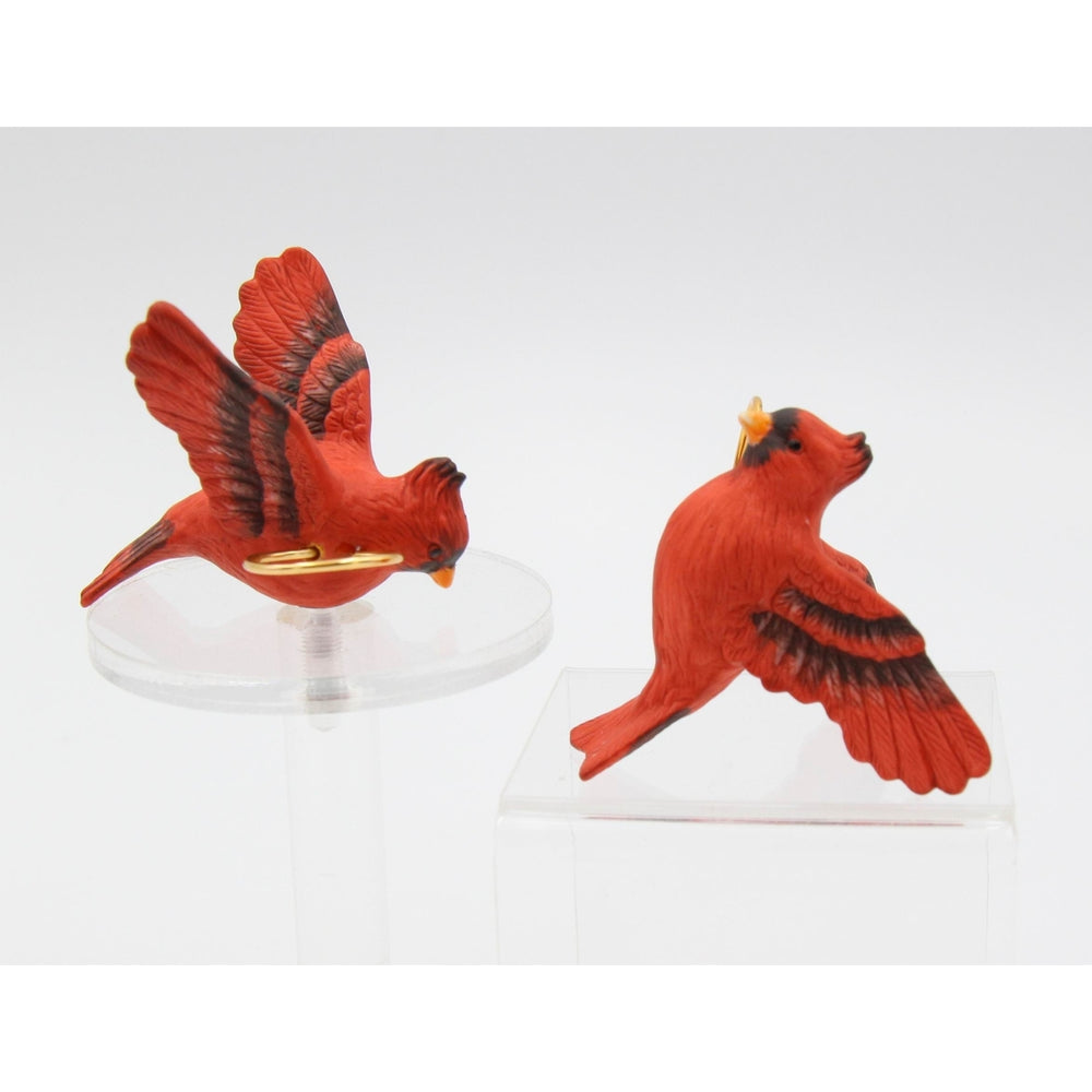 Ceramic Cardinal Bird Candle Rings-Set of 2Home DcorMomKitchen Dcor, Image 2