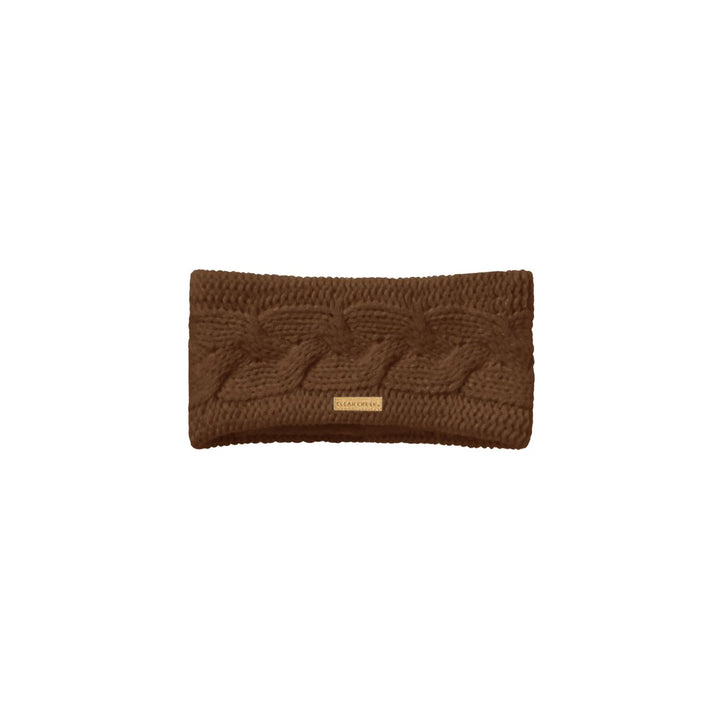 2-Pack: Womens Ultra-Soft Cozy Polar Fleece Lined Cable Knit Popcorn Stitch Headband Image 7