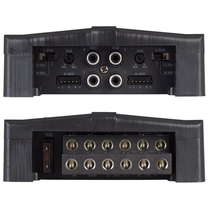 Power Acoustik RZ4 3000D Razor Series Class D Full-Range and Monoblock Amp 4 Channels3,000W Max Image 3
