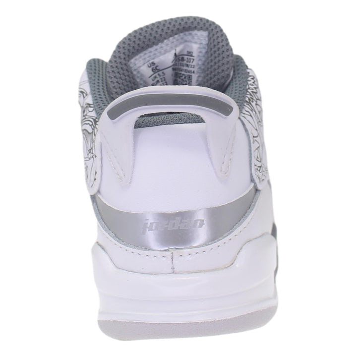 Nike Jordan Dub Zero White/Cool Grey DV1358-107 Toddler Image 3