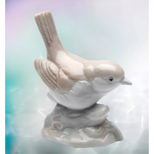 Ceramic Brown Bird FigurineHome DcorMomKitchen Dcor, Image 1