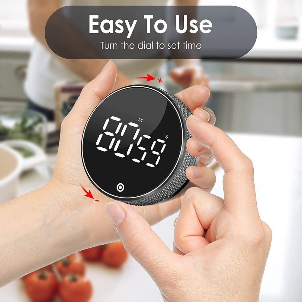 Digital Magnetic Timer with Large DisplayCountdown Count-up Clockfor Any Purpose Image 2