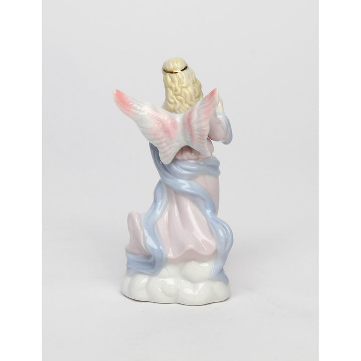 Ceramic Angel Holding Book FigurineReligious DcorReligious GiftChurch Dcor, Image 3