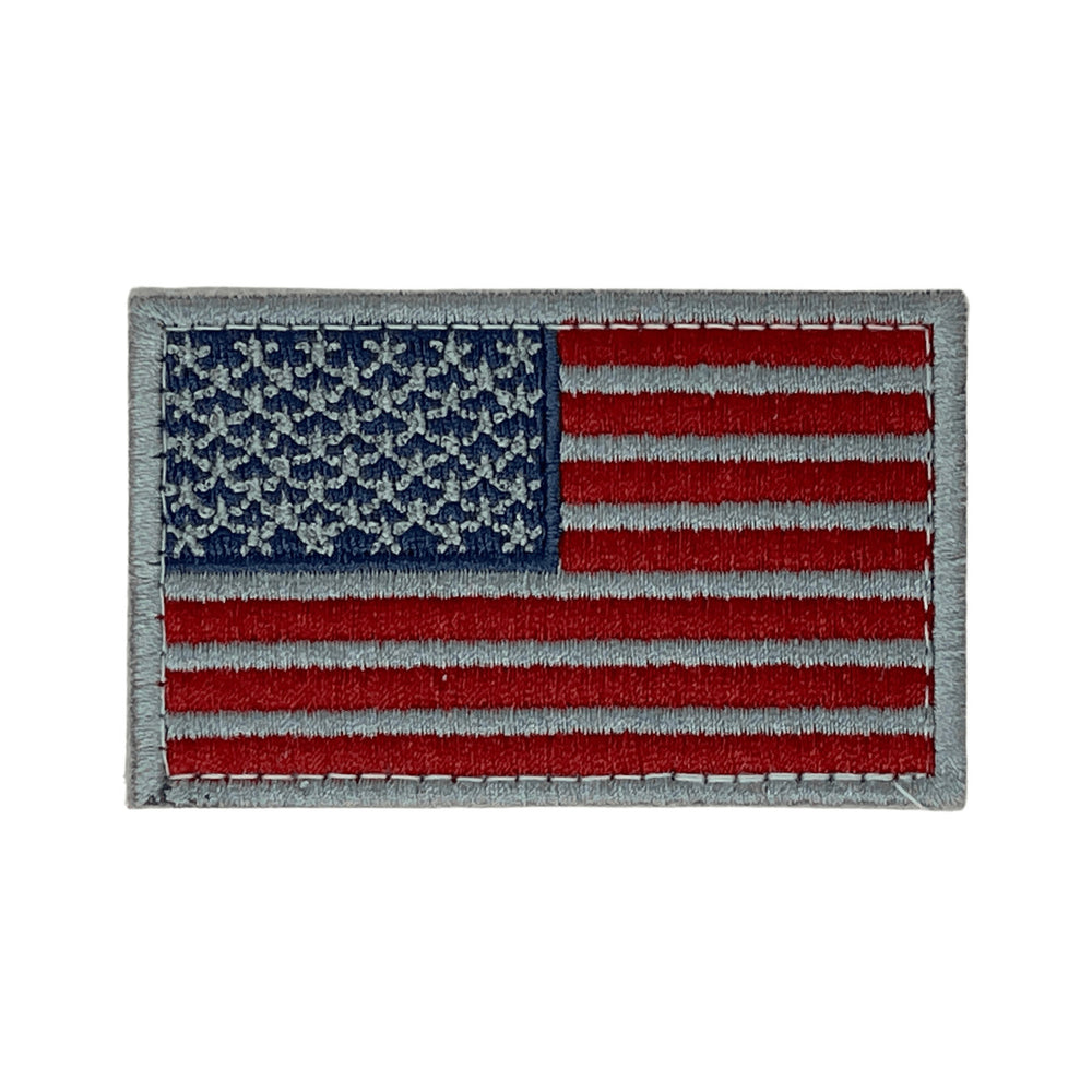 Tactical USA Flag Patch with Detachable Backing Image 2
