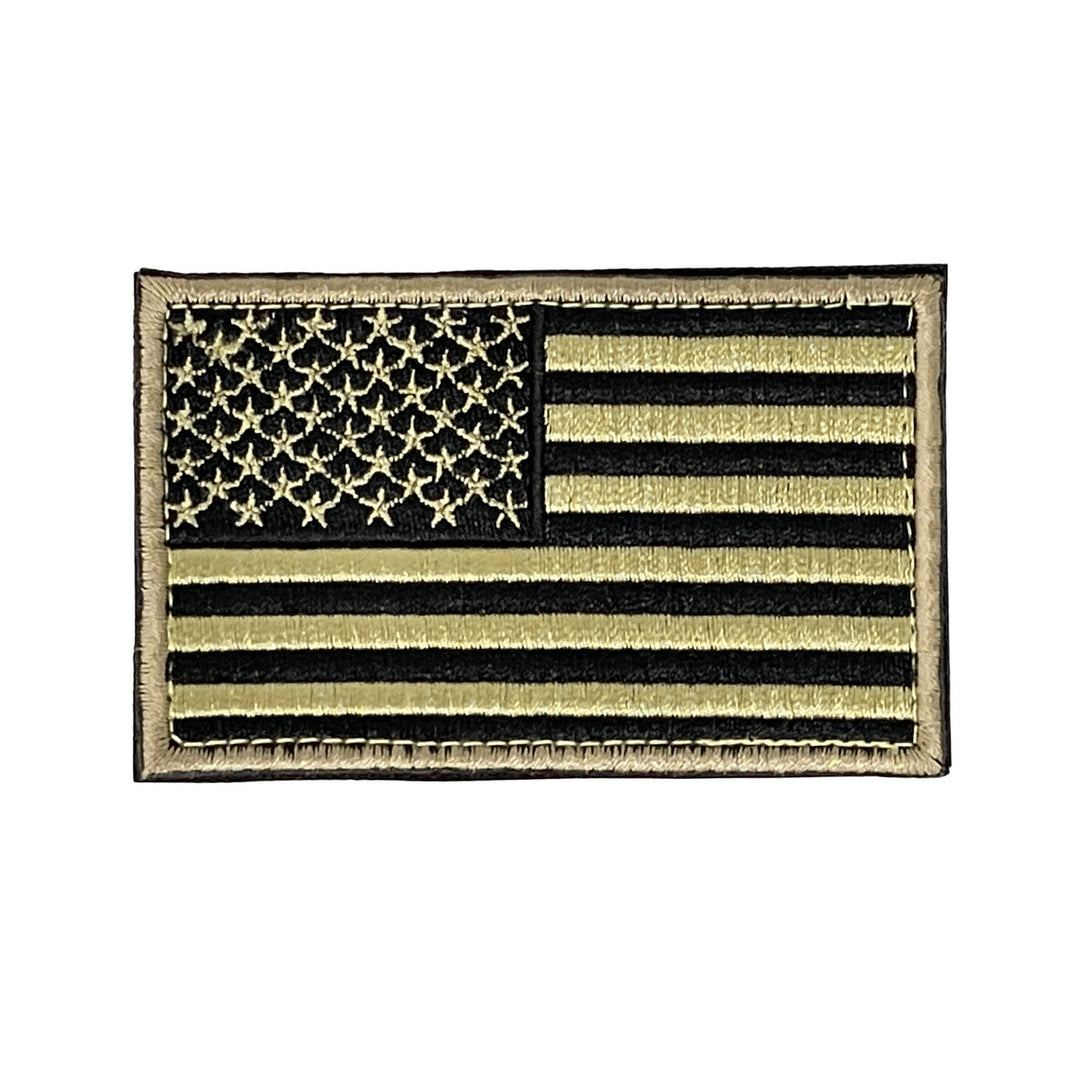 Tactical USA Flag Patch with Detachable Backing Image 3