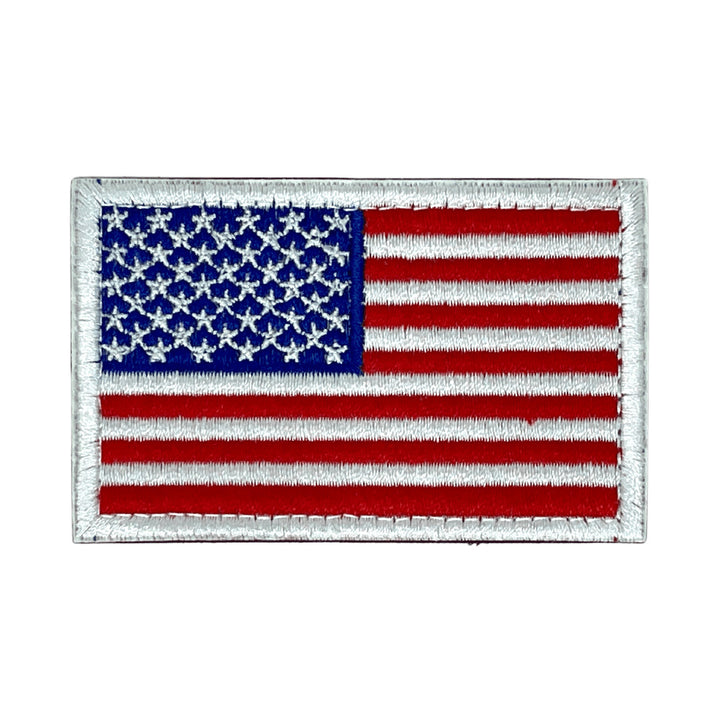 Tactical USA Flag Patch with Detachable Backing Image 7
