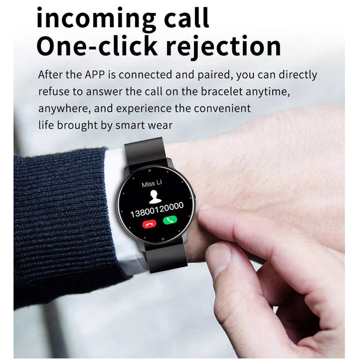 Smart Watch for Men Women Heart RateBlood PressureSleep MonitoringLong Battery Life Image 4