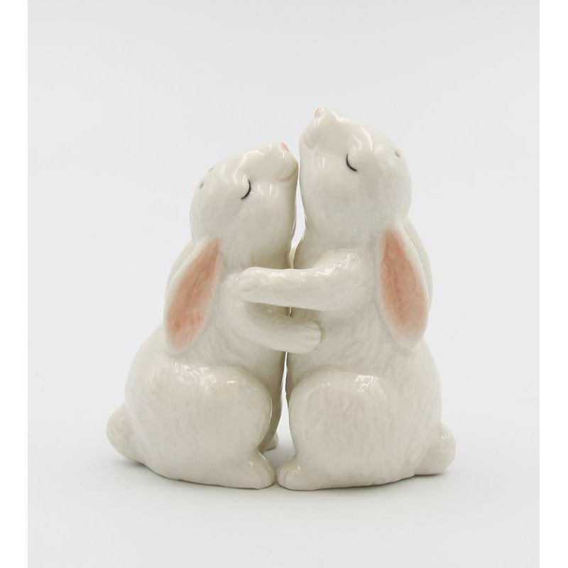 Ceramic Easter Bunny Rabbit Couple Salt and Pepper ShakersHome DcorKitchen DcorSpring Dcor Image 2