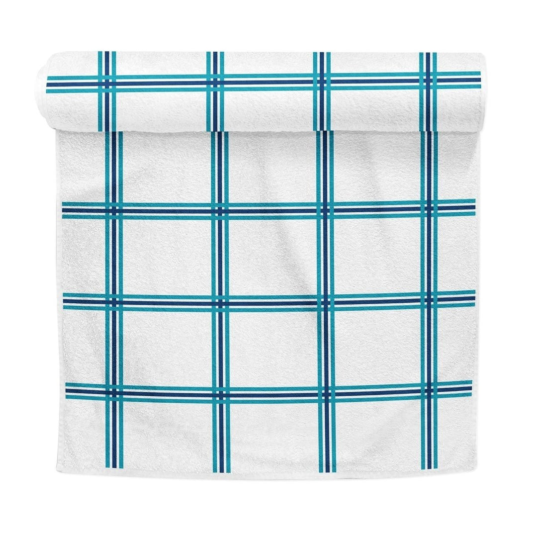 Multi-Pack: Oversized Absorbent Ultra-Soft 100% Cotton Plaid Premium Kitchen Dish Linen Towels 15"x25" Image 10