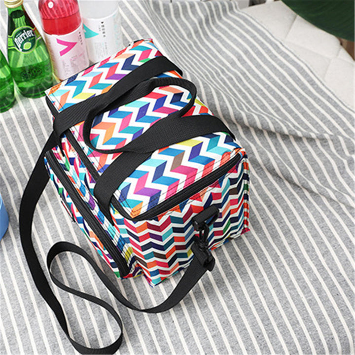 10L Picnic Bag Thermal Insulated Thermal Cooler Insulated Tote Lunch Food Container BBQ Storage Box Image 3