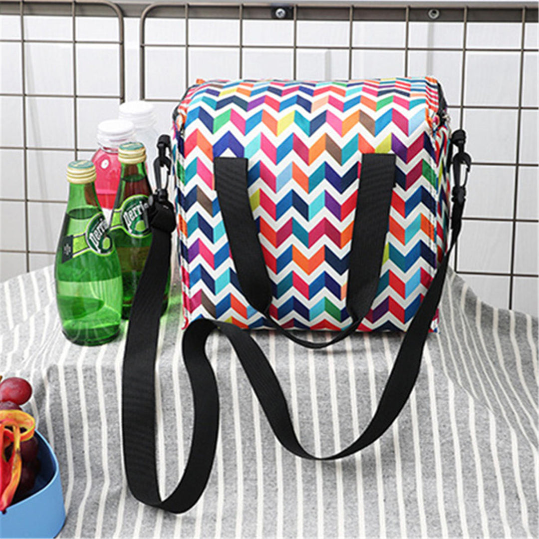 10L Picnic Bag Thermal Insulated Thermal Cooler Insulated Tote Lunch Food Container BBQ Storage Box Image 4