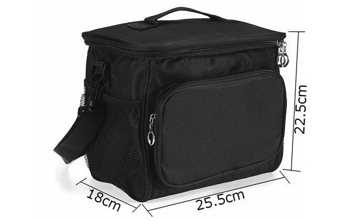 10L Picnic Bag Lunch Shoulder Bag Camping Waterproof Thermal Bag Ice Pack Food Storage Bag Image 4