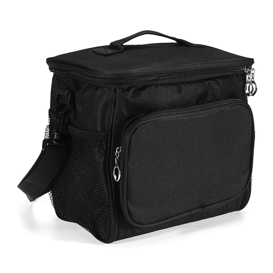 10L Picnic Bag Lunch Shoulder Bag Camping Waterproof Thermal Bag Ice Pack Food Storage Bag Image 6