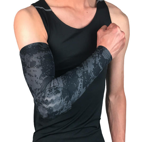 1 PC Arm Sleeve Elbow Support Breathable Outdoor Sport Exercise Fitness Elbow Protective Gear Image 4
