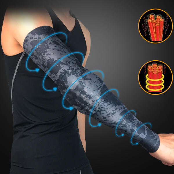 1 PC Arm Sleeve Elbow Support Breathable Outdoor Sport Exercise Fitness Elbow Protective Gear Image 6