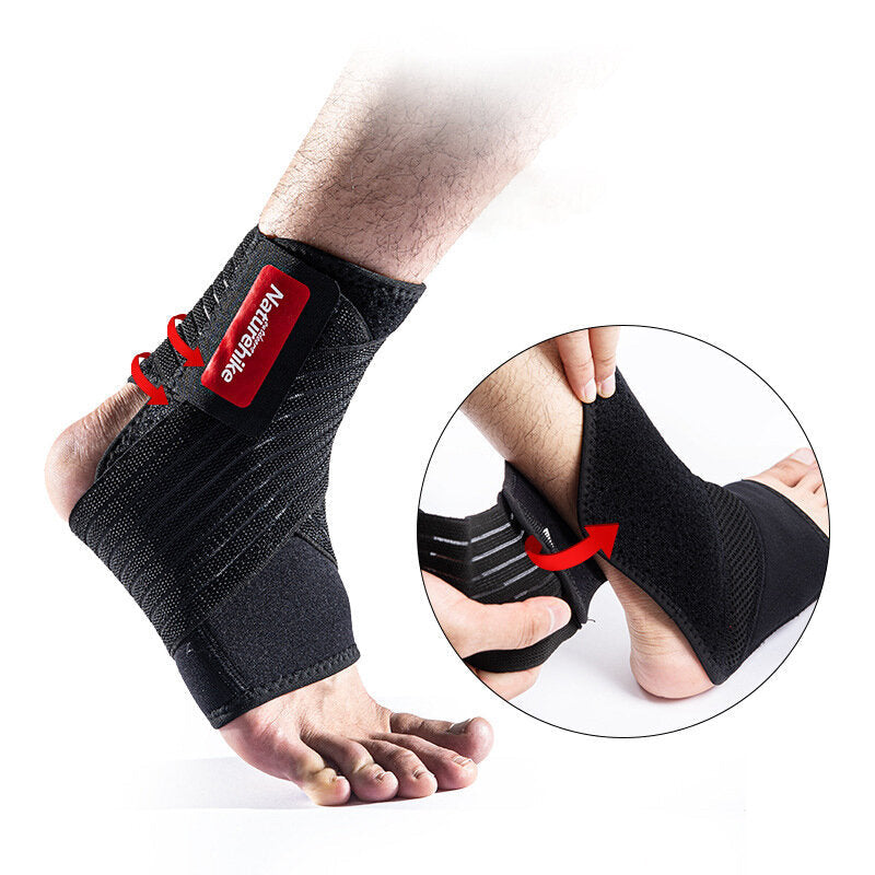 1 Pcs Ankle Support Brace Elastic Against Sprains Injuries Recovery Ankle Strain Protector Strap Image 1
