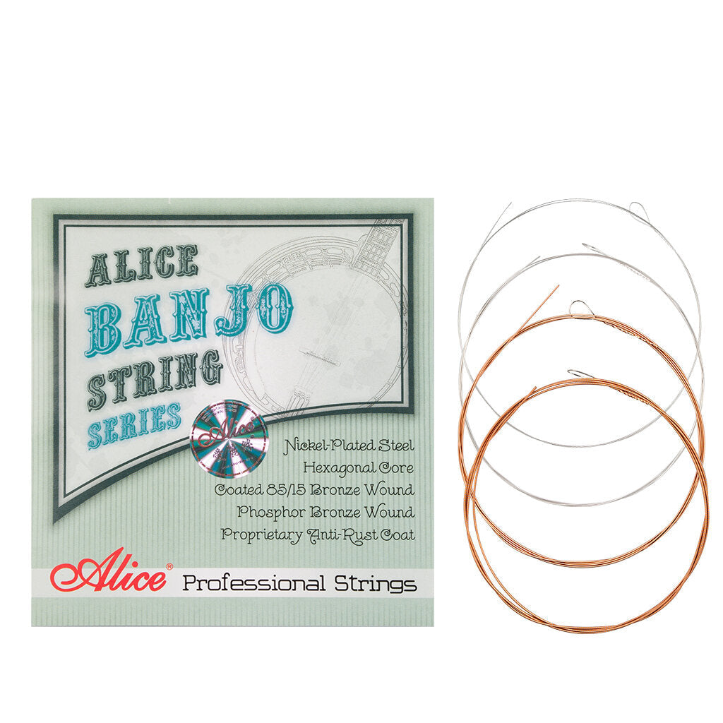 1 Set Banjo String Banjo Strings 009 to 030 inch Plated Steel Coated Nickel Alloy Wound AJ07 Image 4