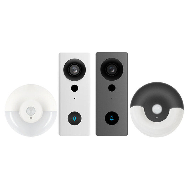 1080P Video Doorbell WiFi Smart Home Intercom Night Vision Anti-theft PIR Alarm Wireless Cam Outdoor Waterproof Door Image 6