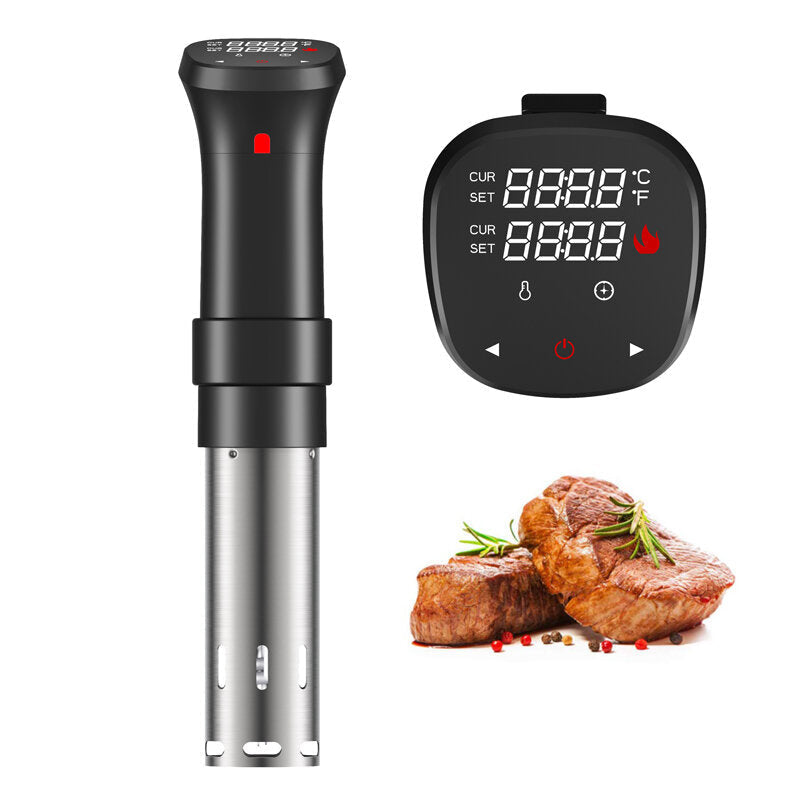 1100W Sous Vide Cooker Thermal Immersion Circulator Machine with Large Digital LCD Display Time and Temperature Control Image 2