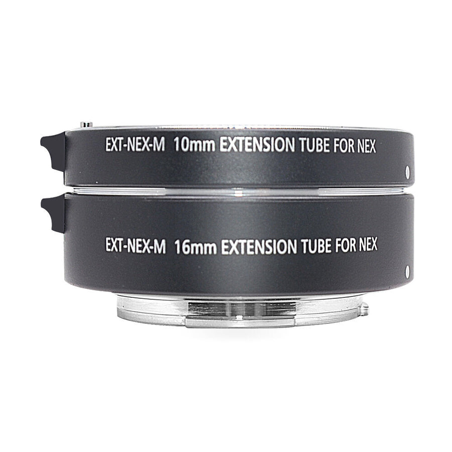 10mm 16mm Metal Auto Focus Macro Extension Tube Ring NEX Mount for Sony FE E-Mount A7 A7II A7III A7SII A6000 A6300 A6500 Image 1