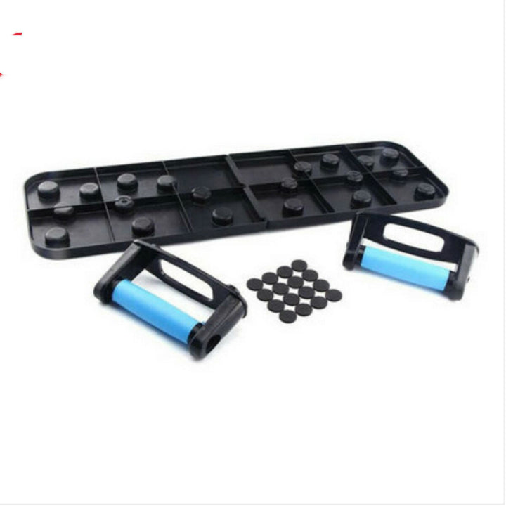 12-In-1 Foldable Muscle Training Push-Up Board Home Push Up Stand Fitness Exercise Tools Image 3