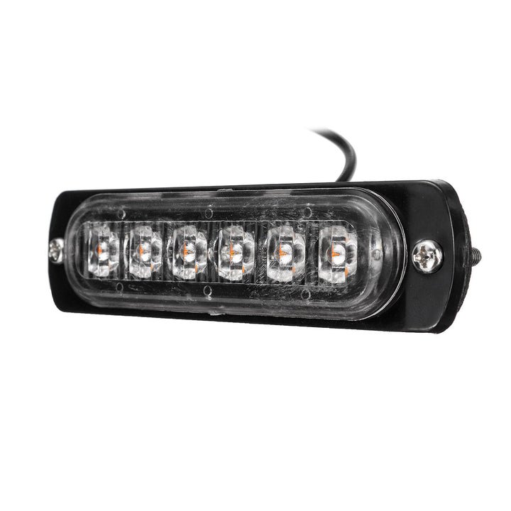 12V 6LED Car Trailer Side Lights Stop Brake Indicator Lamps For Truck Caravan Image 3