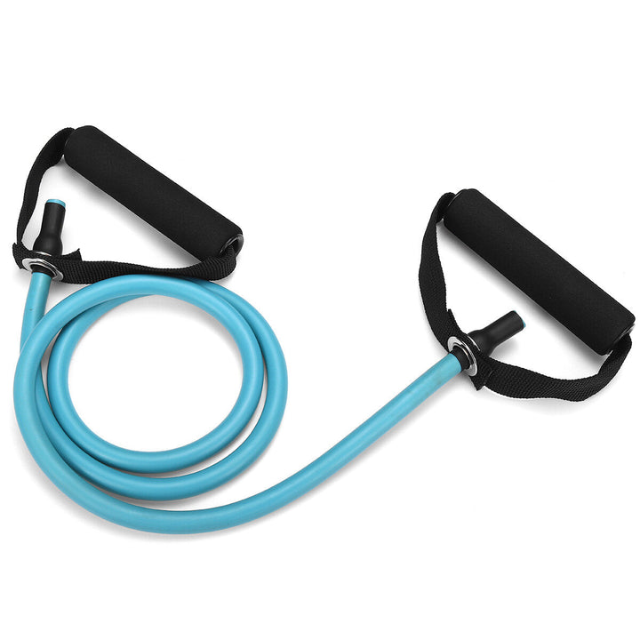 1Pc 10/15/20/25/30/35/40lbs Resistance Bands Fitness Muscle Training Exercise Bands Image 6