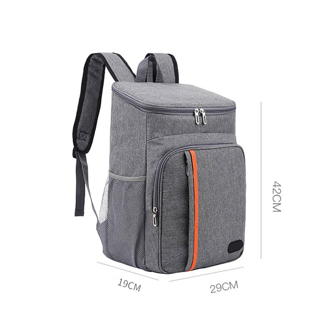 18L Insulated Picnic Bag Thermal Food Container Cooler Backpack Lunch Bag Outdoor Camping Travel Image 6
