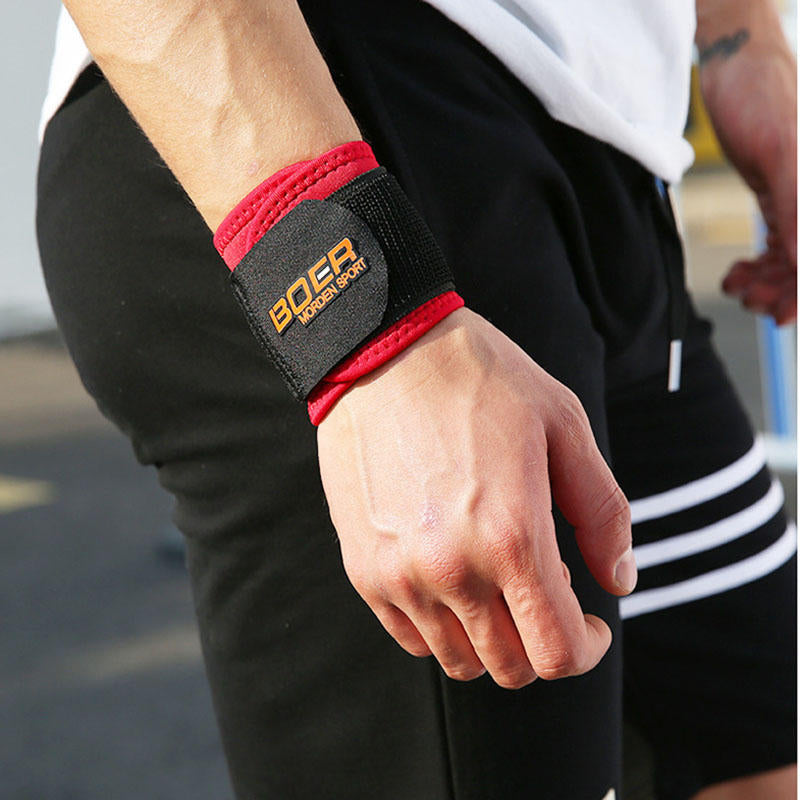1PC Sports Wrist Support Winding Pressurized Wrist Bandage Adjustable Breathable Bracer Fitness Protect Image 4