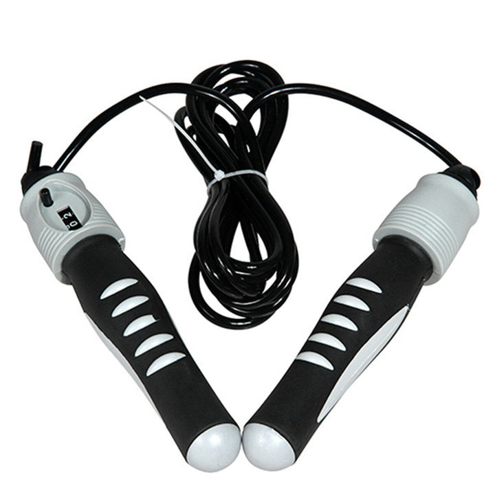 2.8M Professional Jumping Rope w/ Counter Home Fast Speed Sport Cardio Exercise Rope Skipping Image 3