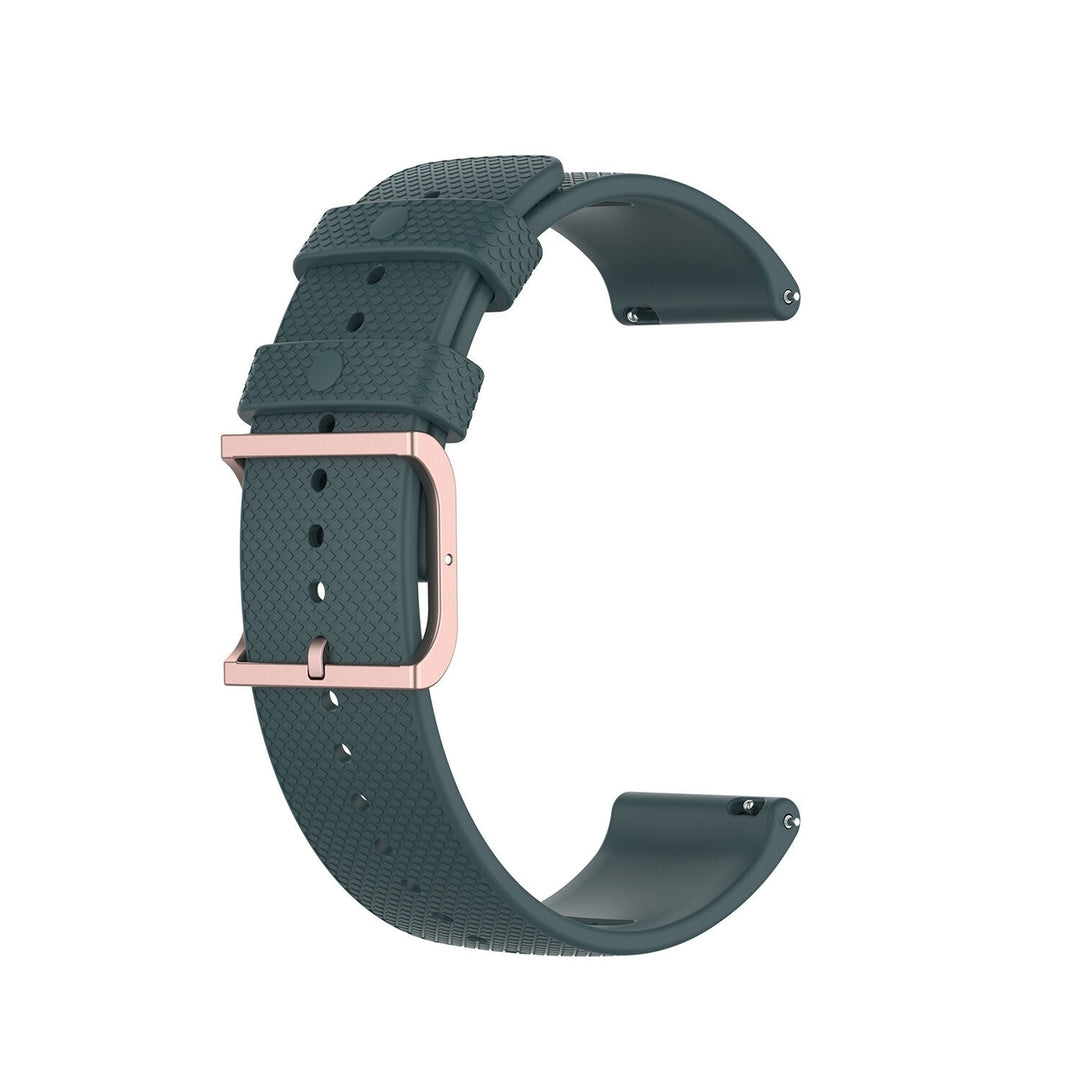 20mm Dot Pattern Silicone Smart Watch Band Replacement Strap Image 9