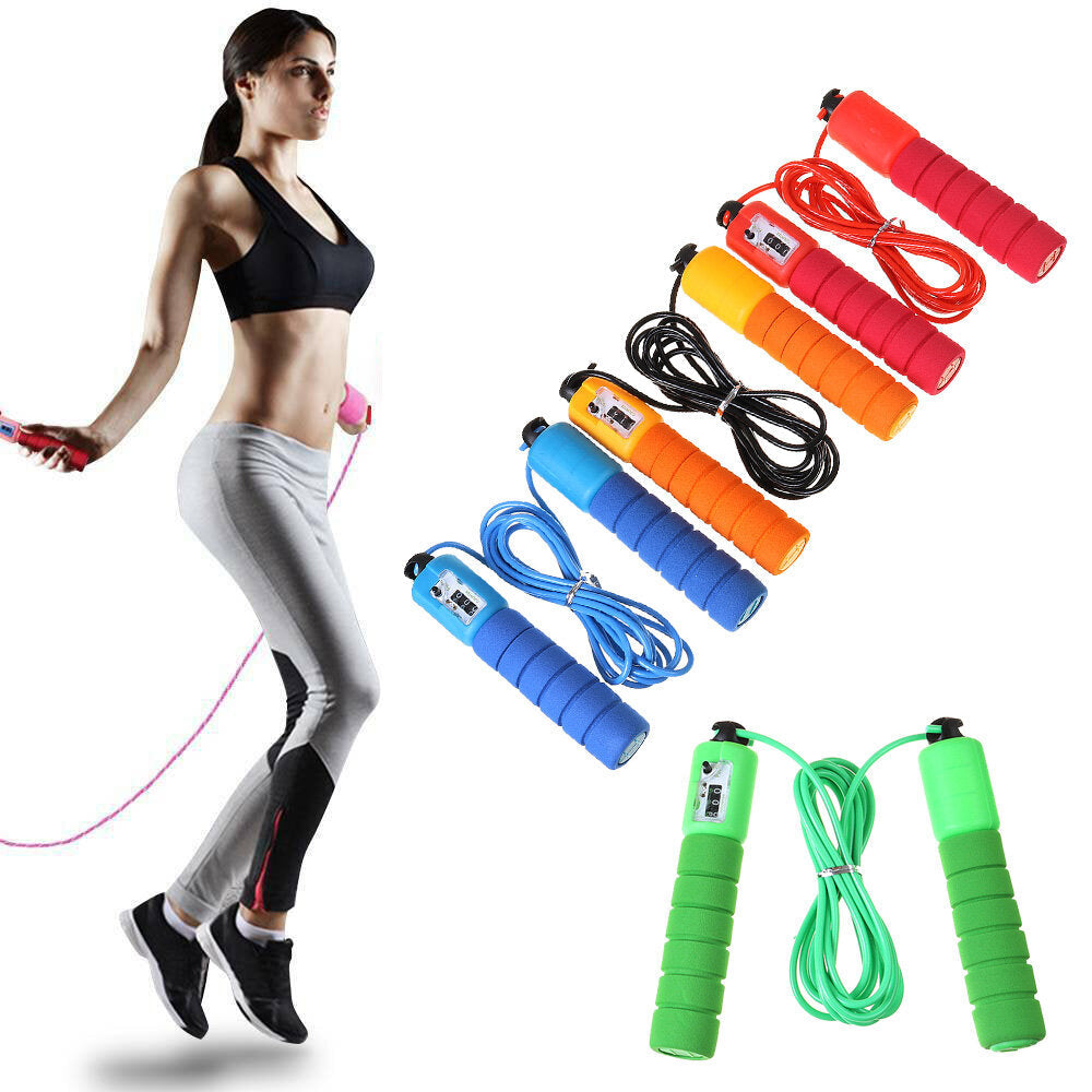 287cm Rope Jumping Home Adjustable Speed Training Sport Fitness Skipping Rope Image 2