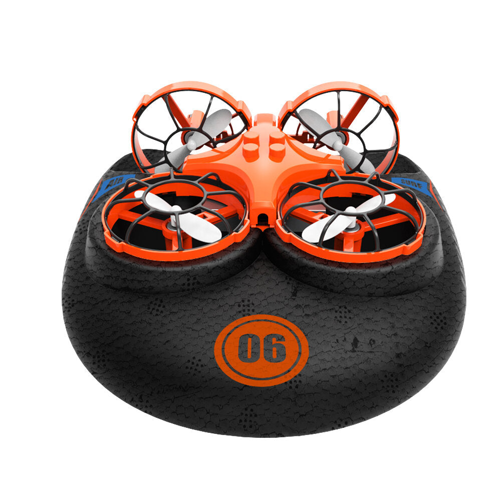3-in-1 EPP Flying Air Boat Land Driving Mode Detachable One Key Return RC Quadcopter RTF Image 2